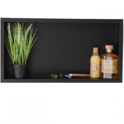Półka wnękowa Wall - Box ONE 60x30x7 Czarna