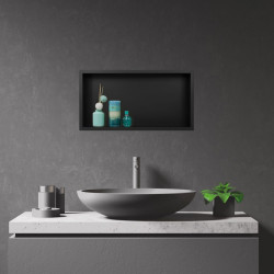Półka wnękowa Wall - Box ONE 60x30x10 Czarna