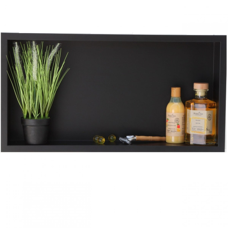 Półka wnękowa Wall - Box ONE 90x30x10 Czarna