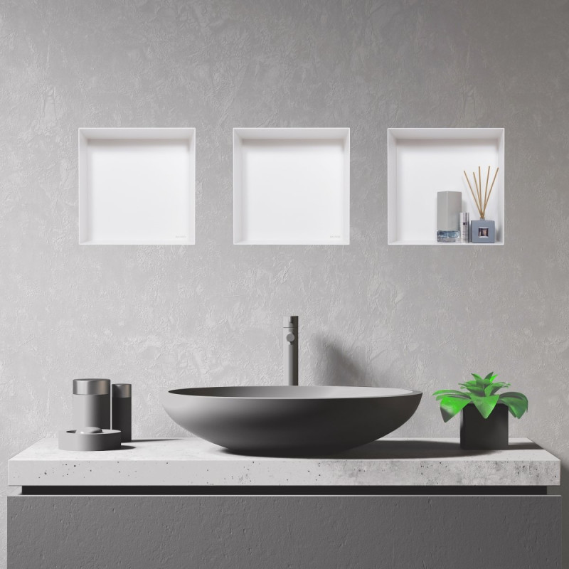 Półka wnękowa Wall - Box ONE 30x30x7 Biała