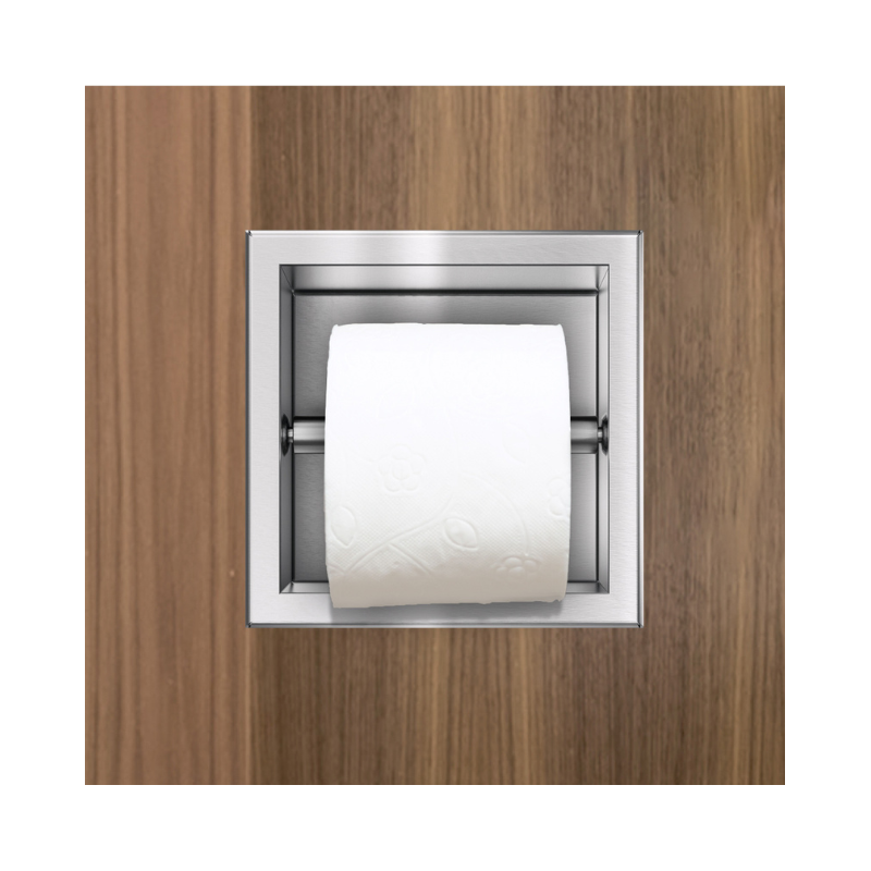 WALL-BOX PAPER 1 Inox - Podajnik papieru