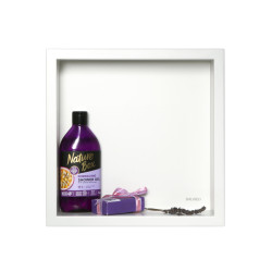 WALL-BOX ONE White - Półka pojedyncza biała 30x30x7 cm