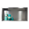WALL-BOX ONE - Półka wnękowa INOX 60x30x10 cm