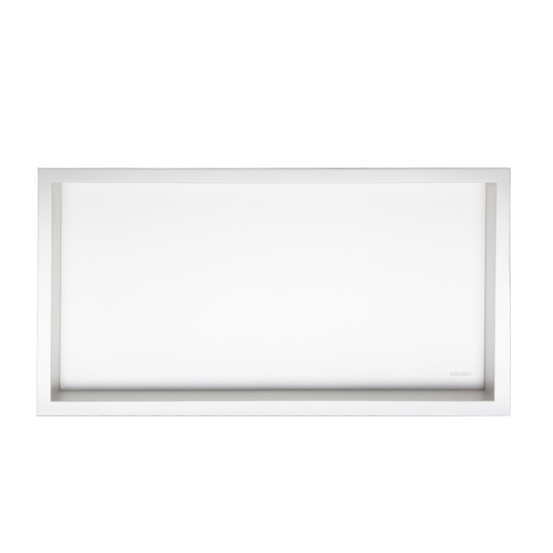 WALL-BOX ONE White - Półka pojedyncza biała 60x30x10 cm