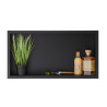 WALL-BOX ONE Black - Półka pojedyncza czarna 60x30x7 cm