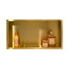 WALL-BOX ONE Gold / Brass - Półka pojedyncza złota 60x30x7 cm