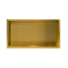WALL-BOX ONE Gold / Brass - Półka pojedyncza złota 60x30x7 cm