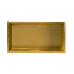 WALL-BOX ONE Gold / Brass - Półka pojedyncza złota 60x30x10 cm