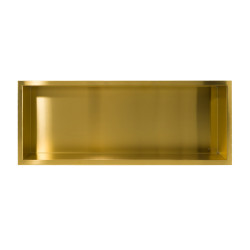 WALL-BOX ONE Gold / Brass - Półka pojedyncza złota 90x30x7 cm