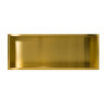 WALL-BOX ONE Gold / Brass - Półka pojedyncza złota 90x30x7 cm