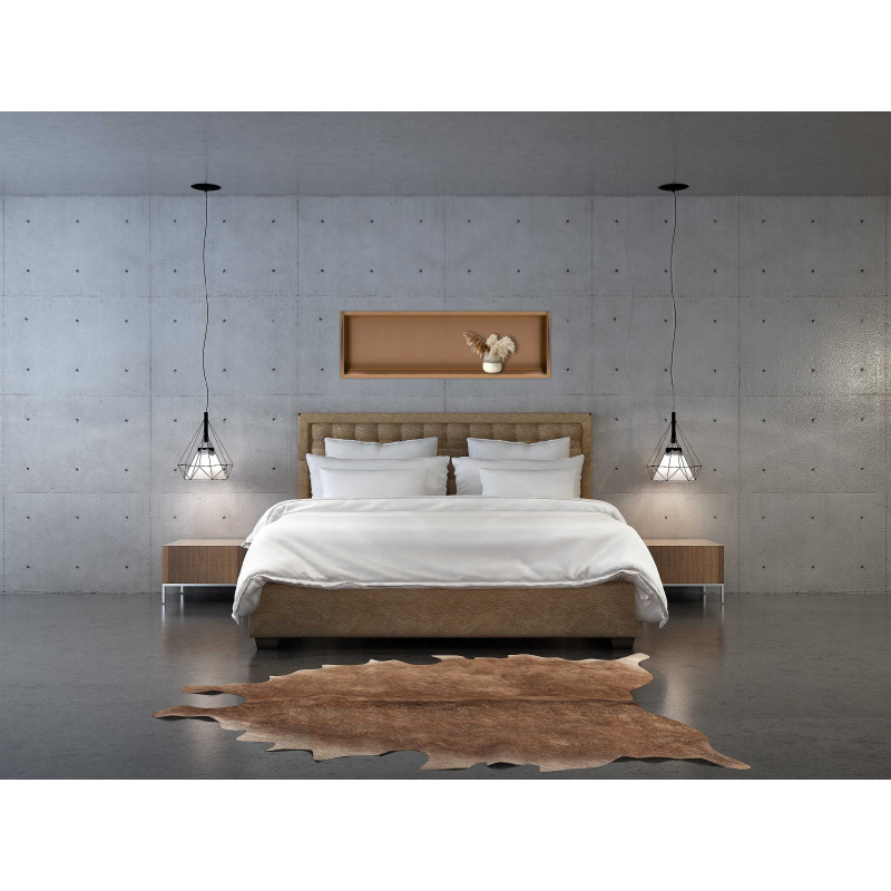 WALL-BOX ONE Copper - Półka pojedyncza miedziana 90x30x7 cm