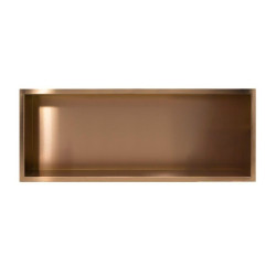 WALL-BOX ONE Copper - Półka pojedyncza miedziana 90x30x7 cm