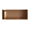 WALL-BOX ONE Copper - Półka pojedyncza miedziana 90x30x7 cm