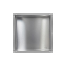 WALL-BOX NO RIM - Półka wnękowa bezramkowa INOX 30x30x10 cm