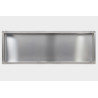 WALL-BOX NO RIM - Półka wnękowa bezramkowa INOX 90x30x7 cm