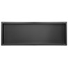 WALL-BOX No Rim Black - Półka wnękowa bezramkowa czarna 90x30x7 cm