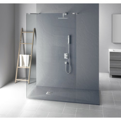 Stone Tray - Brodzik kompozytowy "F" Ciemnoszary 80x110x2,5