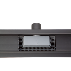 Duplex Next 2w1 Odpływ liniowy 50 cm dwustronny czarny