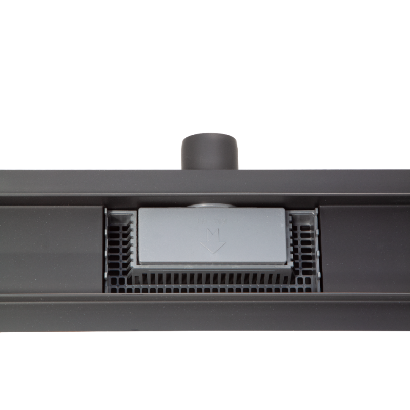 Duplex Next 2w1 Odpływ liniowy 50 cm dwustronny czarny