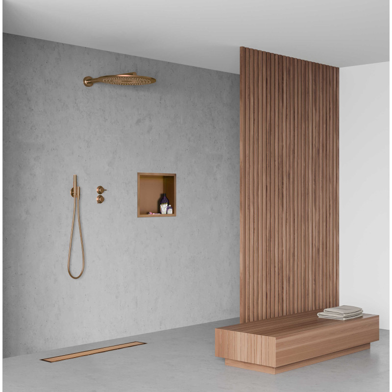 Duplex Next 2w1 Odpływ liniowy 70 cm dwustronny miedziany