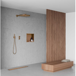 Duplex Next 2w1 Odpływ liniowy 100 cm dwustronny miedziany