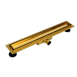 Duplex Next 2w1 Odpływ liniowy 90 cm dwustronny złoty