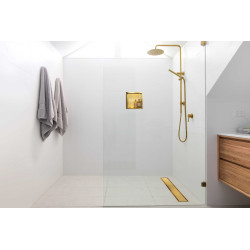 Duplex Next 2w1 Odpływ liniowy 100 cm dwustronny złoty