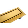 Duplex Next 2w1 Odpływ liniowy 90 cm dwustronny złoty