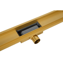 Duplex Next 2w1 Odpływ liniowy 90 cm dwustronny złoty