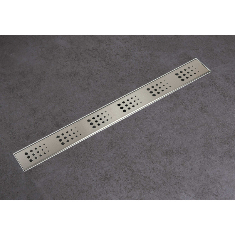 Decor Next Drops Odpływ liniowy 70 cm dekoracyjny chrom