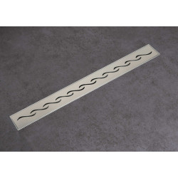 Decor Next Wave Odpływ liniowy 80 cm dekoracyjny chrom