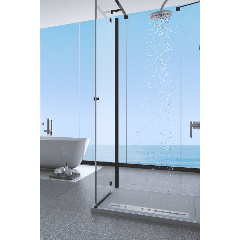 Decor Next Wave Odpływ liniowy 60 cm dekoracyjny chrom