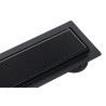 G-Drain Next Odpływ liniowy 60 cm ze szklanym panelem Double Dark
