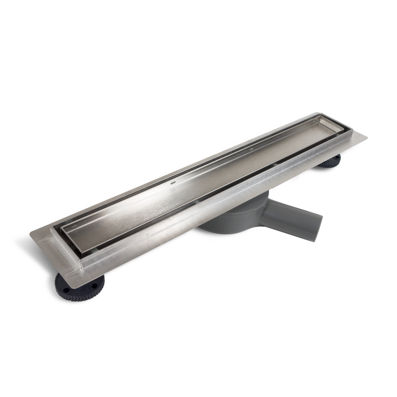 360 Drain 2w1 Odpływ liniowy 90 cm z obrotowym syfonem dwustronny chrom