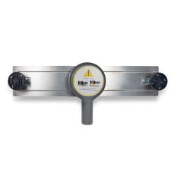 360 Drain 2w1 Odpływ liniowy 90 cm z obrotowym syfonem dwustronny chrom