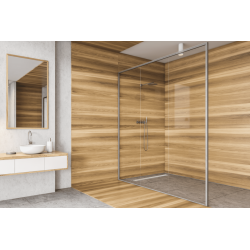 Odpływ boczny 2w1 Odpływ liniowy 50 cm z bocznym syfonem dwustronny chrom