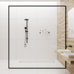 Duplex Standard 2w1 Odpływ liniowy 110 cm dwustronny chrom