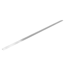 Listwa spadkowa podłogowa czołowa 130 cm inox