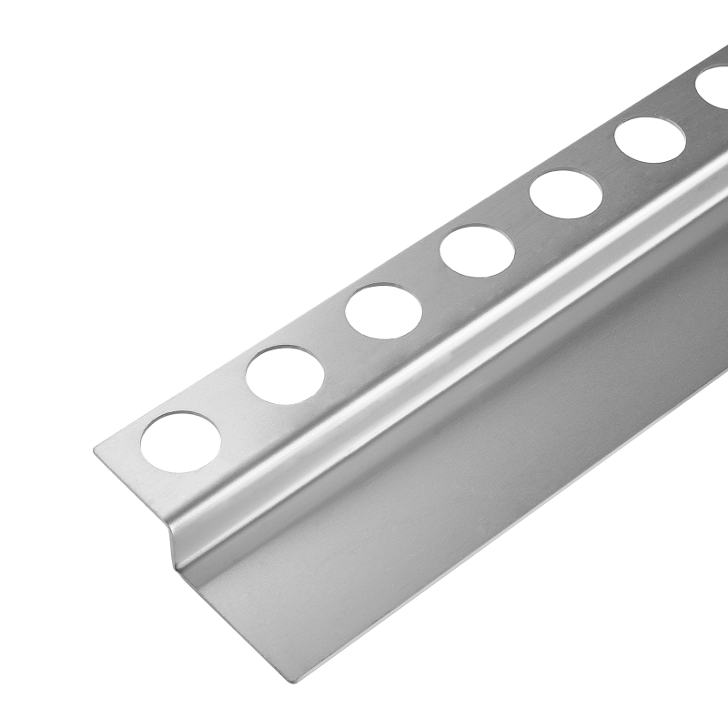 Listwa spadkowa podłogowa czołowa 130 cm inox
