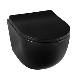 Miska podwieszana LUNA WC czarna