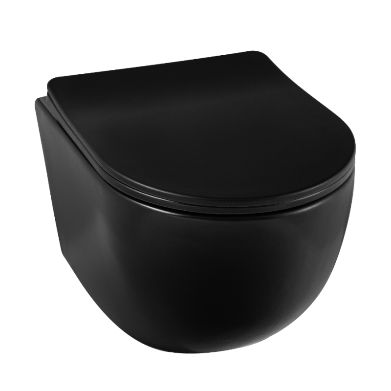 Miska podwieszana LUNA WC czarna