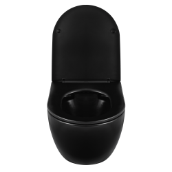 Miska podwieszana LUNA WC czarna