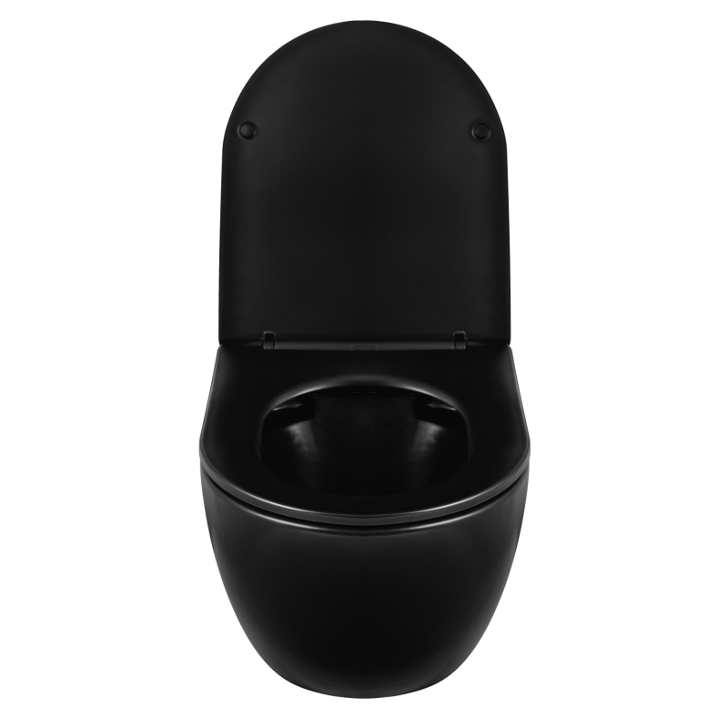 Miska podwieszana LUNA WC czarna