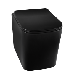 Miska podwieszana LUGA WC czarna