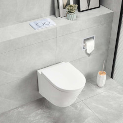 Przycisk spłukujący do WC OXO chrom