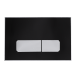 Przycisk spłukujący do WC IXO czarny