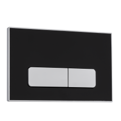 Przycisk spłukujący do WC IXO czarny