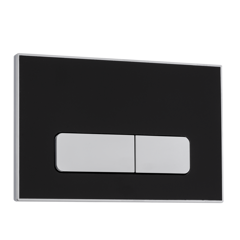 Przycisk spłukujący do WC IXO czarny