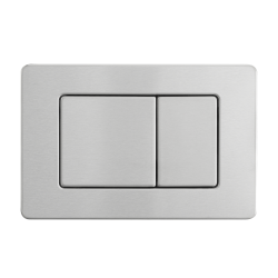 Przycisk spłukujący do WC ze stali nierdzewnej szczotkowanej AXO inox