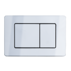 Przycisk spłukujący do WC ze stali nierdzewnej AXO chrom